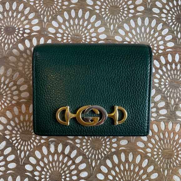 7874 Gucci Horsebit 1955 Card Case Wallet - Picture 1 of 4